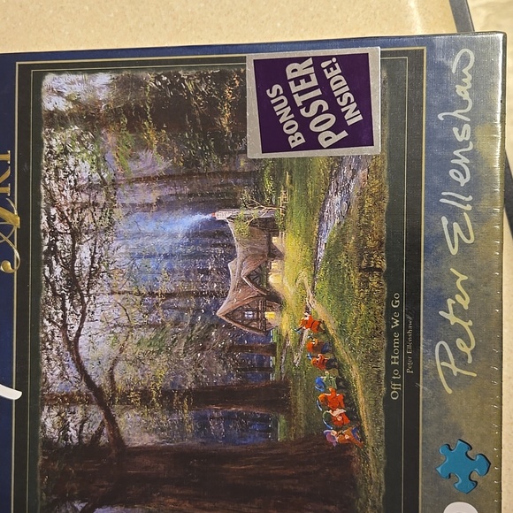 Disney Fine Art Puzzles Cinderella Castle / Snow White set of 2 UNOPENED - Picture 4 of 10